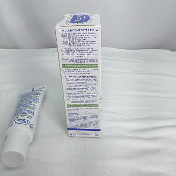 Mustela 2 pk Baby Cradle Cap Cream W Natural Avocado Paraben Free & Fragrance - Picture 2 of 8